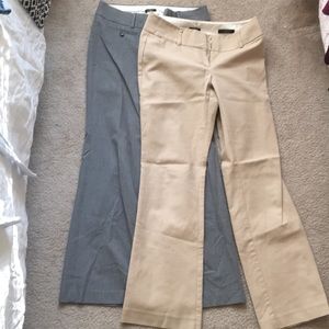 Two pair LOFT dress pants in size 4